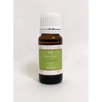 Yasminka Éterický olej BAZALKA linalool, 10ml