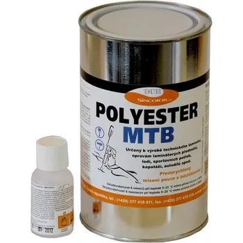 Přísada a plastifikátor Polyester MTB - 1 kg