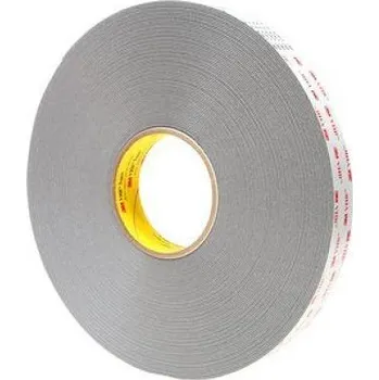 Lepicí páska 3M VHB 4941-P, 6 mm x 33 m, světle šedá oboustranně velmi silně lepicí akrylová páska, tl. 1,1 mm