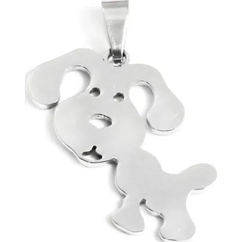 Přívěsek Přívěsek pes 2,6 cm z chirurgické oceli S10995015