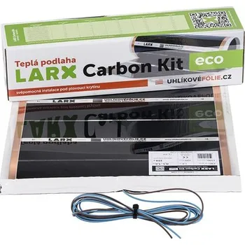 Topná rohož Elektrické podlahové topení LARX Carbon Kit eco 130 W, délka 2,6 m