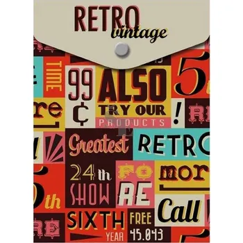 Spisové desky s drukem A6 Retro 5370556, MFP