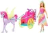 Panenka Mattel Barbie Princezna v kočáru a pohádkový kůň