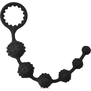 ANÁLNÍ KORÁLKY, SILIKONOVÝ ŘETÍZEK S MASÁŽNÍMI KULIČKAMI - 73720282