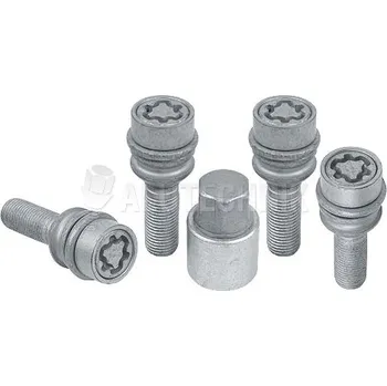 Šroubek na kolo Sicustar pojistné šrouby M14x1,5x36 kulová R14 (pohyblivá), klíč 19