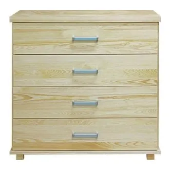 Komoda Komoda se zásuvkami - Prádelník Mango MA-011, masiv borovice