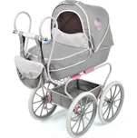 Hauck Classic Pram Retro Set šedý/růžový