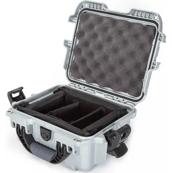 NANUK - Odolný kufr 905 PRO PHOTO - stříbrný
