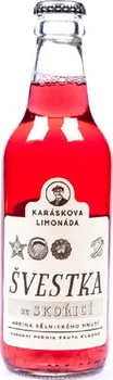 Limonáda Kalabria Karáskova limonáda Švestka se skořicí 0,33 l