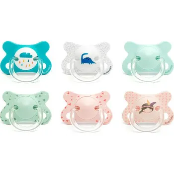 dudlíky šidítko fusion anatomické -2/4M, silikon