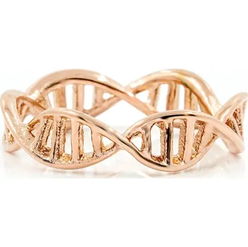 Prsten BRUNOshop.cz Prsten DNA ROSE GOLD Velikost: 8 (EU: 56,5 - 58,5)