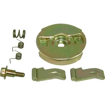 KOMPLET ZÁCHYTY STARTÉRU pro HONDA GX240, GX270, GX340, GX390 KOVOVÉ (náhr. orig. č. 28443-ZE2-W01, 28422-ZE2-W01, 28434-ZE8-811, 90003-ZG0-003, 28444-ZE2-W01)