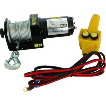 lanový naviják CarPoint Elektrický stahovák 1000 kg 12V 15 m