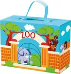 BINO Cestovní kufřík se zvířátky Zoo