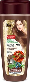 Šampon Fitokosmetik Dehtový šampon s brusinkovým olejem proti lupům 270 ml