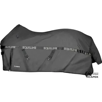 Deka pro koně Akční výběhová deka Equiline -CLINT 200G- - Šedá - 135cm