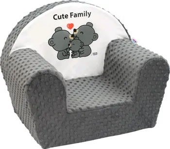 Dětská židle New Baby Dětské křeslo Cute Family medvěd