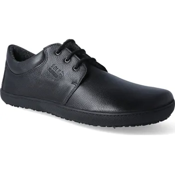 Dámská zimní obuv Barefoot zateplená obuv Sole Runner - Kari Smooth Black Velikost: 38