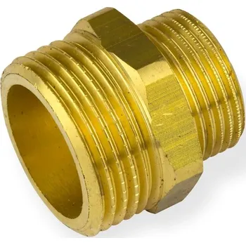 Fitinka STABILO Sanitär Mosazná závitová redukovaná vsuvka 1" AG x 1/2" AG