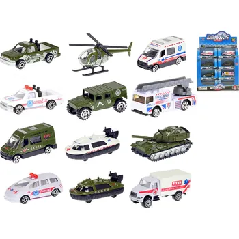 autíčko Mikro trading Vozidla vojenská/ambulance na volný chod