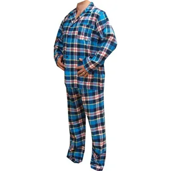 Pánské pyžamo xcena Flanelové pyžamo bavlněné Velikost: XL