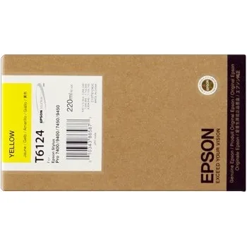 Epson T612400 žlutá (yellow) originální cartridge