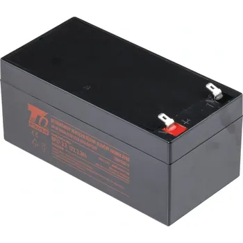 Záložní baterie Akumulátor T6 Power NP12-3.3, 12V, 3,3Ah, , baterie do UPS, EZS, EPS