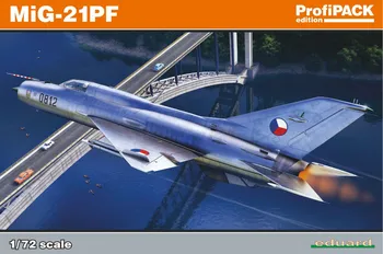 Plastikový model Eduard 1/72 MiG-21PF