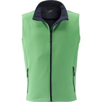 Pánská vesta COTTON Vesta BOSCO SOFT MAN, různé barvy Velikost S green/navy