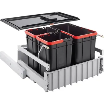 Odpadkový koš odpadkový koš Sorter Franke 300-60 Trio, 2x10 l, 1x22 l, 121.0150.146