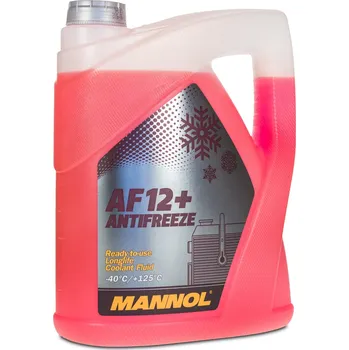 Mannol Antifreeze AF12+ 5 l červený