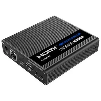 Video kabel PremiumCord Přijímač HDMI 2.0 extenderu Ultra HD 4kx2k@60Hz na 70m pro Kaskádu