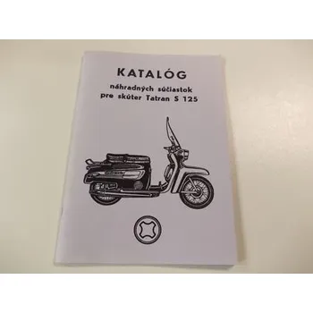Umění Katalog náhradních dílů Manet Tatran S125