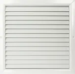 Dalap WDP 400x400 Větrací mřížka z vysoce kvalitního extrudovaného hliníku 400x400 mm, bílá