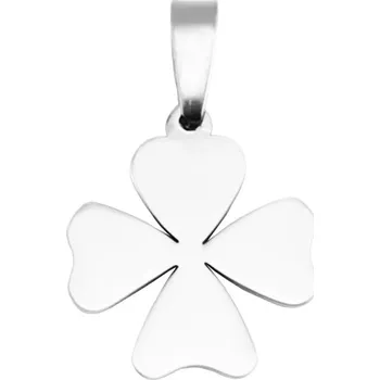 Přívěsek Šperky4U Ocelový přívěšek - čtyřlístek - DR1238
