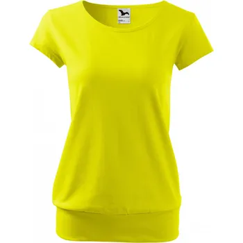 Dámské tričko Malfini City 120 citronové