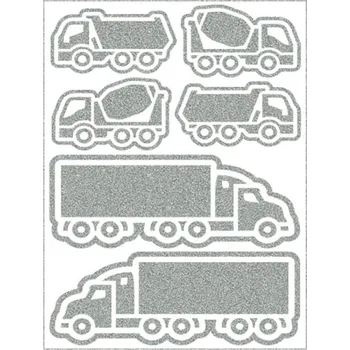 Reflexní nažehlovací motivy - auta