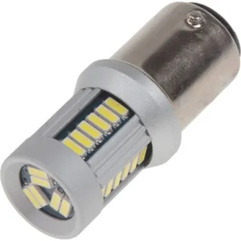 Autožárovka Žárovka LED diodová 12-24V / BAZ15d dvouvlákno 21/4W / bílá / 30x LED 4014SMD