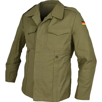 Pánská košile Bundeswehr blůza BW moleskin starý model ZELENÁ