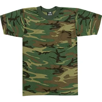 ROTHCO triko WOODLAND s kapsou