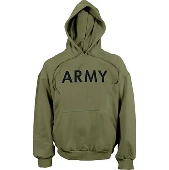 Pánská mikina ROTHCO mikina s kapucí US ARMY ZELENÁ