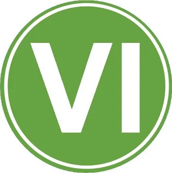 ZNAČKA "VI" - SAMOLEPÍCÍ ø 220 mm