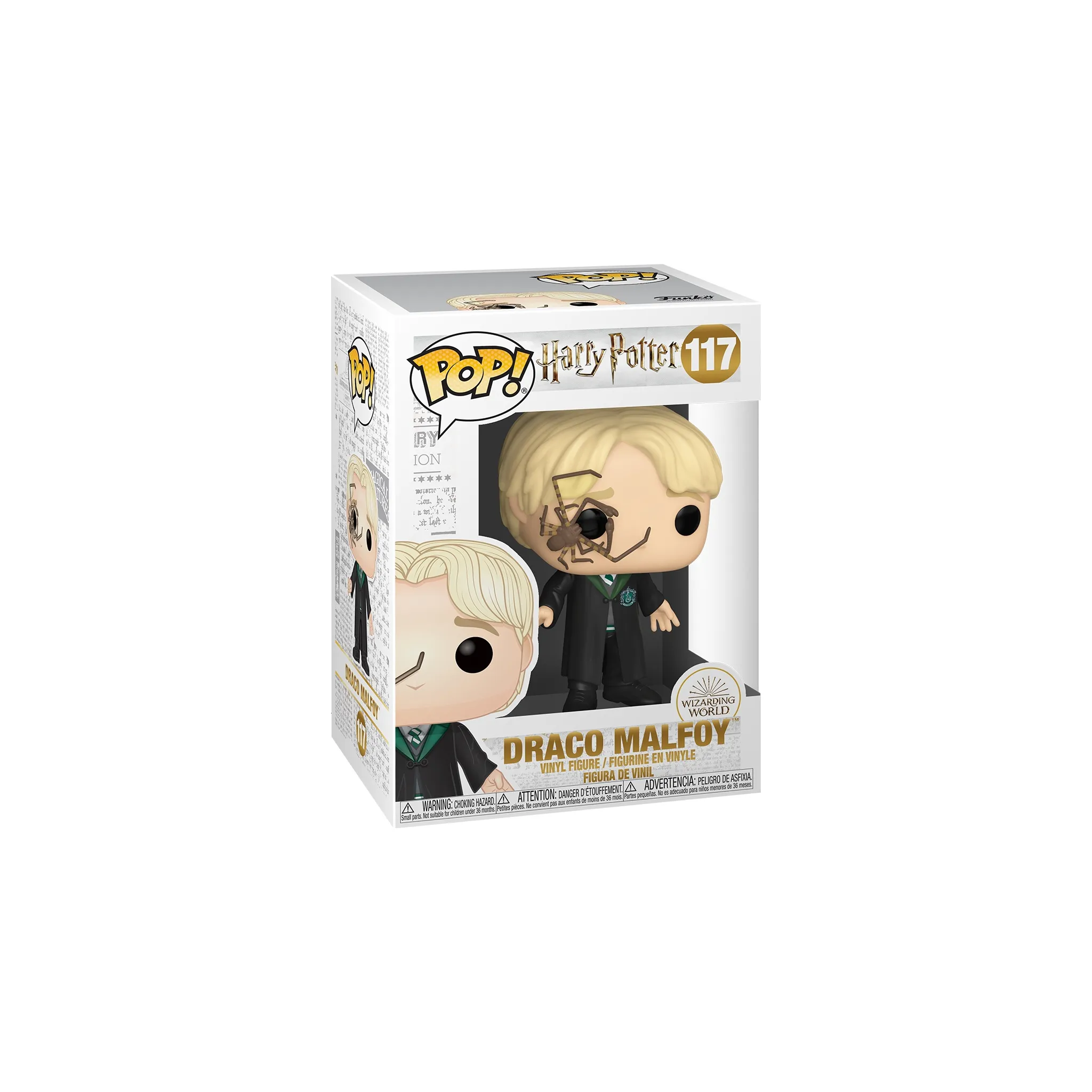 Fotografie 1 - Figurka Funko POP! Harry Potter 117 Draco Malfoy with Whip Spider