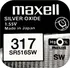 Článková baterie Maxell 317/SR516SW/V317 10 ks