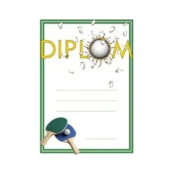 Diplom stolní tenis 1