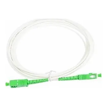 Síťový kabel OPTIX SC/APC-SC/APC FLEXI optický patch cord G.657B3 2mm 5m bílý simplex
