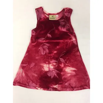 Dívčí šaty Šatová sukně růžová, velikost 116, Barva růžová tmavší, Složení materiálu 50% bavlna 50% polyester