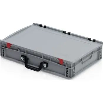 přepravka pro zvíře Přepravka s víkem 60x40x13,5 cm, 1 madlo dlouhá strana