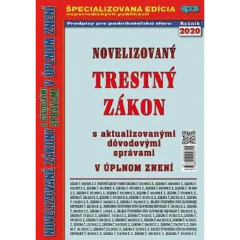 Novelizovaný Trestný zákon 2020