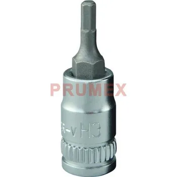 Gola hlavice Hlavice zástrčná 1/4" 6ti hranná - Imbus, NAREX HL-1/4" /6hr/, 5mm - 760211H05